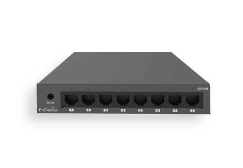 ENGENIUS Unmanaged ES108 Metal Switch 8-port GbE
