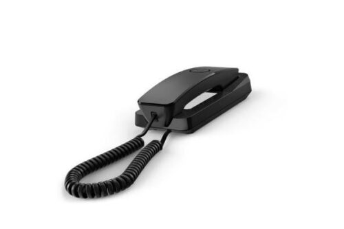 GIGASET DESK 200 BLACK Telefono analogico semplice e di piccole dimensioni