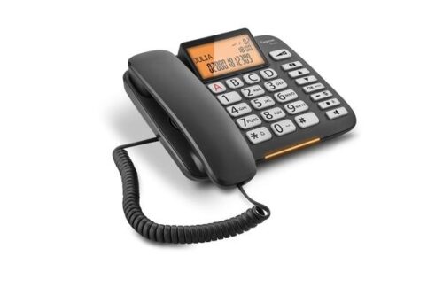 GIGASET DL580 BLACK telefono con ampio display