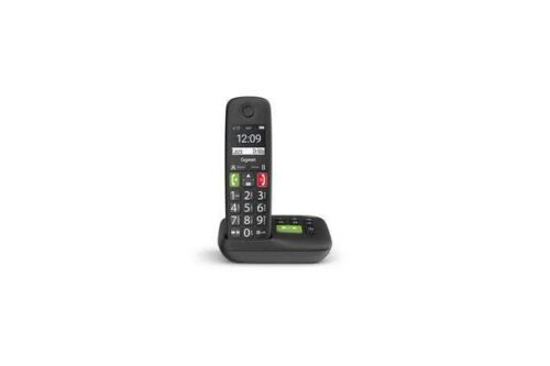 GIGASET E290 A BLACK Telefono cordless con segreteria