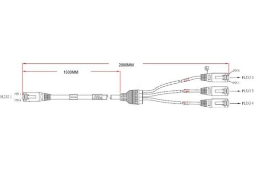 NEC SL2100 Cable-B 3p2w