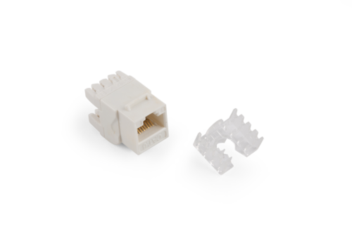 ORCA - Inserto RJ45 Cat.6 UTP - OneTool/dual 180° - (utente e pannello) - bianco