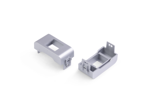 ORCA - Supporto Gewiss serieChorus Titanio col.argento metallizz. (moq. 20 pz.)