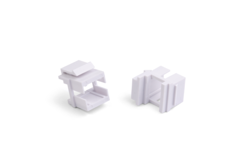 ORCA - Adattatore per bussole flangless su attacco Keystone - Bianco (Moq. 25 Pz)