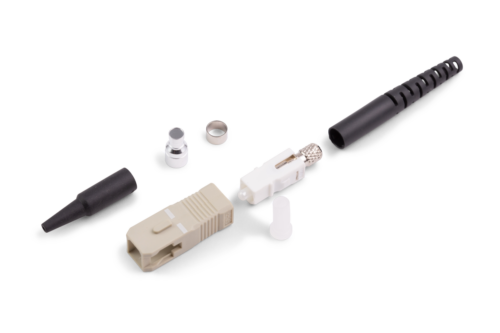 ORCA - Connettore SC Simplex Multimodale con codolo 3.0mm/900um (moq. 10 pz)