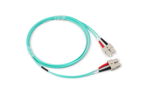 ORCA - Bretella ottica SC-SC DPX LSZH 50/125um OM3 L. 2 mt Acqua