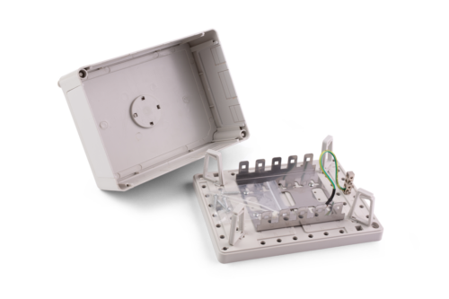ORCA - Box di distribuzione 50 cp (max 5moduli non inclusi) chius a vite
