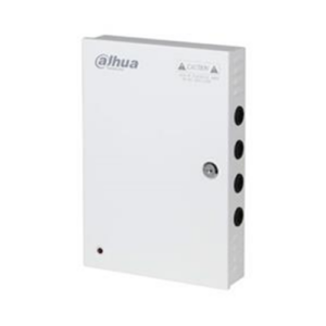 Alimentatore box 12 Vdc 10A, 9 uscite a morsetti