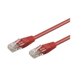Patch cord UTP Cat.6 - PVC - Non schermati / Rosso MT.10