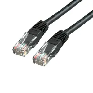 Patch cord UTP Cat.6 slim LSZH MT.5 nero